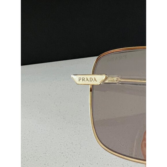 Prada PR 55YS ZVN06I gold metal sunglasses main image 6